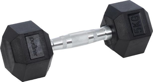 Produktbild Outliner Rubber Hexdumbbell (1 x 5 kg)
