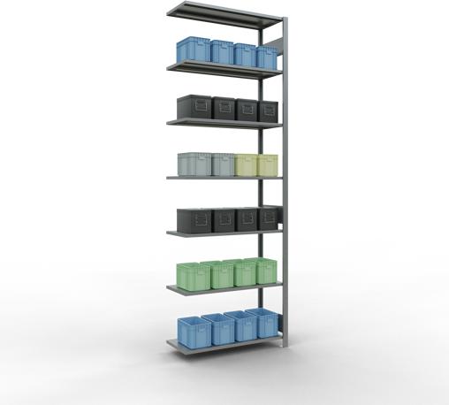 Image du produit Schulte Lagertechnik Système enfichable Élément suivant MULTIplus150 avec traverse de longueur