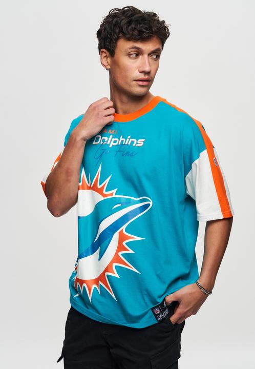 Actual product image Recovered Re:Covered Oversized Shirt - NFL Miami Dolphins (XL)