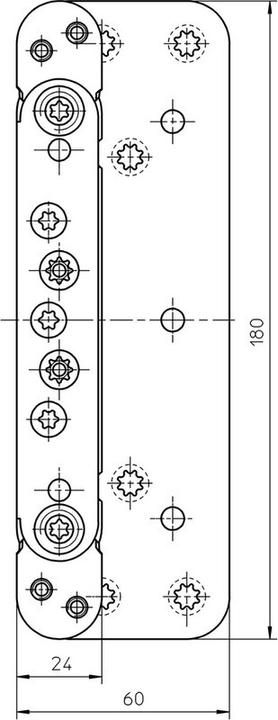 Actual product image Simonswerk Aufnahmeelemente VARIANT VX 7535 3D