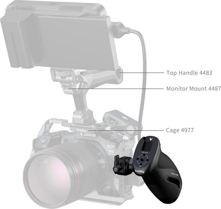 Actual product image SmallRig Rotating Side Handle