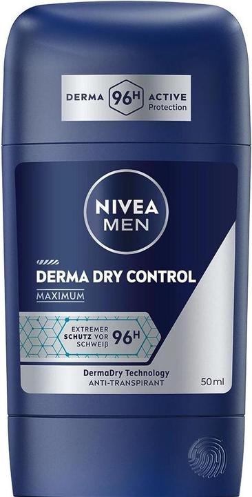 Actual product image NIVEA MEN Derma Dry Control Stick (Stick, 50 ml)