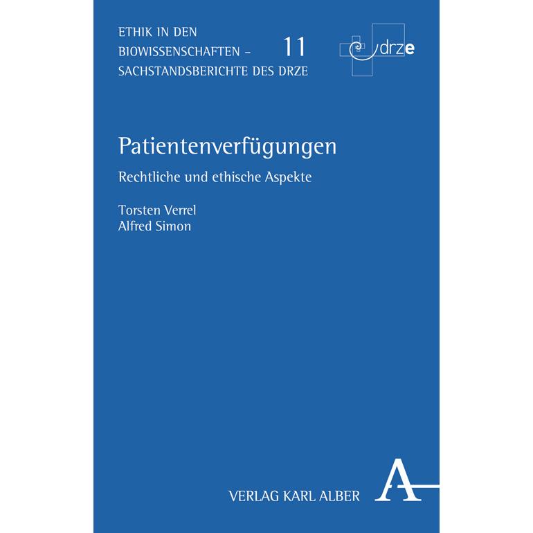 Patientenverfügungen, Fachbücher von Torsten Verrel, Alfred Simon