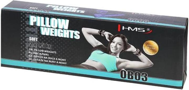 Actual product image HMS Leg and arm weights OB blue - 2 x 1,5 kg (2 x 1.5 kg)