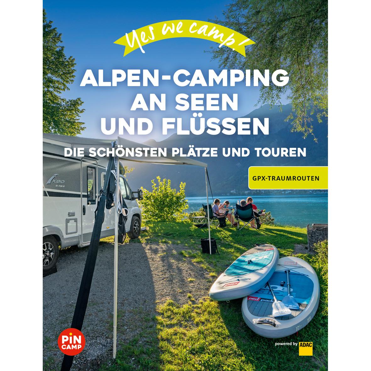 Thumbnail - Yes we camp! Alpen-Camping an Seen und Flüssen, Ratgeber von Marc Roger Reichel
