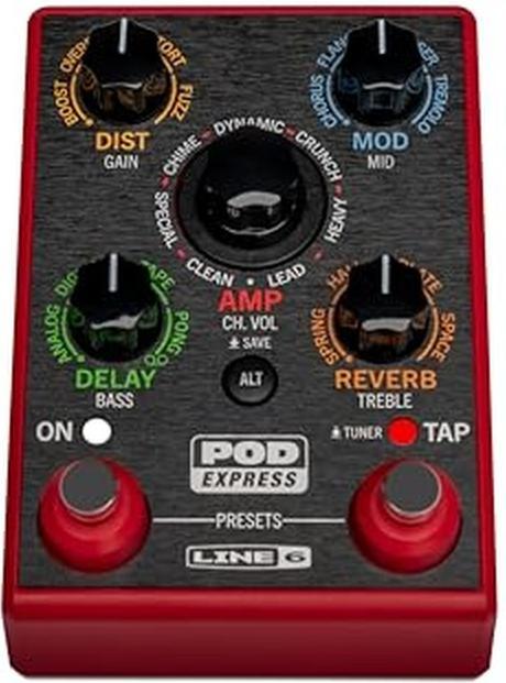 Actual product image Line 6 POD Express Guitar (Amplifier, Reverb (reverb))