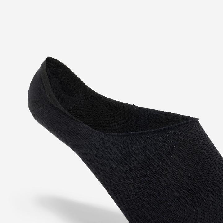 Produktbild Decathlon Socken Invisible 3er-Pack - schwarz (43, 46, 44 - 45)