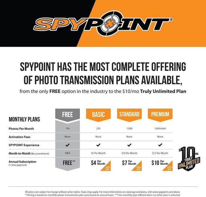 Actual product image Spypoint Cell