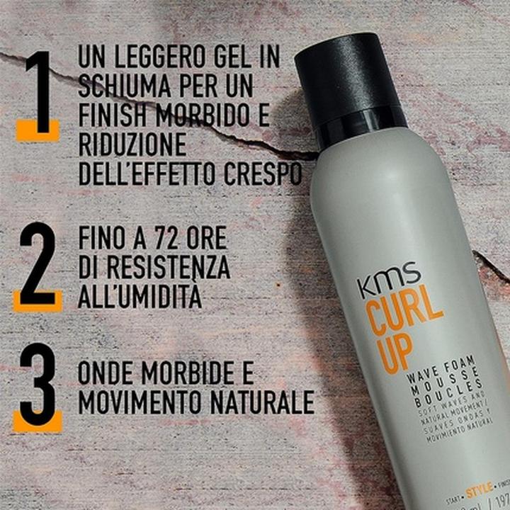 Actual product image KMS California Curl Up (200 ml, Curling mousse)