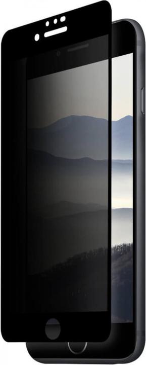 Produktbild PhoneLook 3D Privacy Anti-Spy Tempered Glass Bildschirm Schutzglas mit schwarzen Rändern (1 Stück, Apple iPhone 7 Plus)