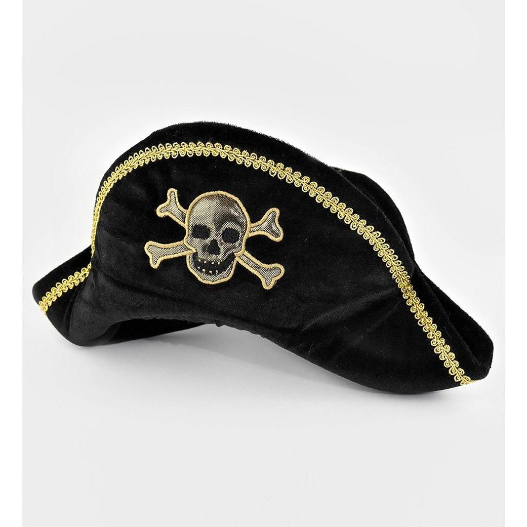 Thumbnail - Den Goda Fen Velvet Pirate Hat Deluxe (F7580)