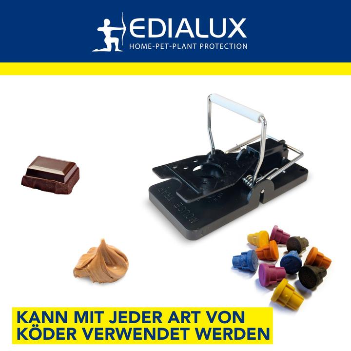 Actual product image Edialux Quicksnap mousetrap, promo pack 4+2 pieces