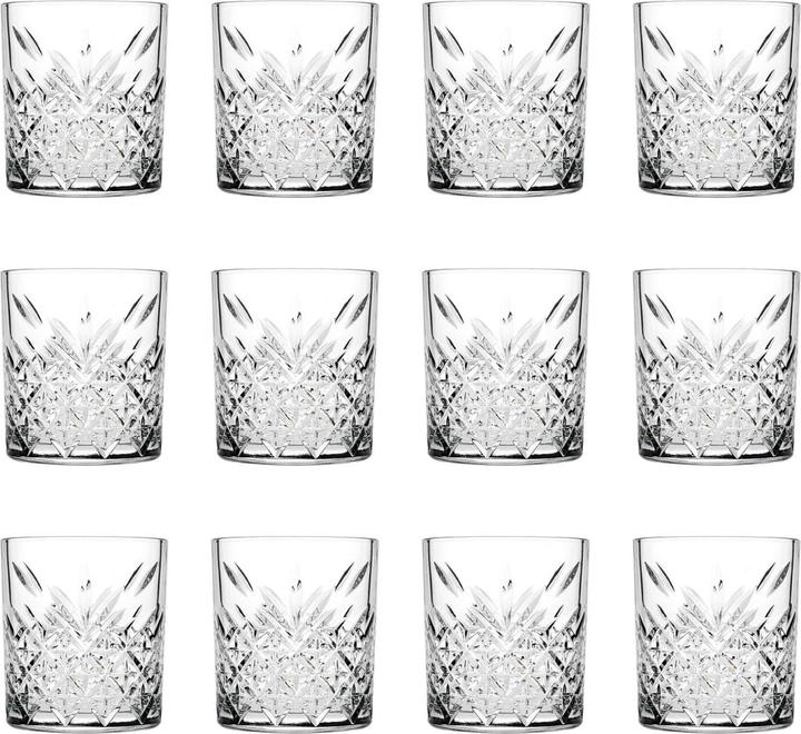 Actual product image Utopia Tumbler glass Timeless 35.5 cl Ø8x9.5 cm,12 pcs/krt (3.45 dl, 1 x, Whisky glass)