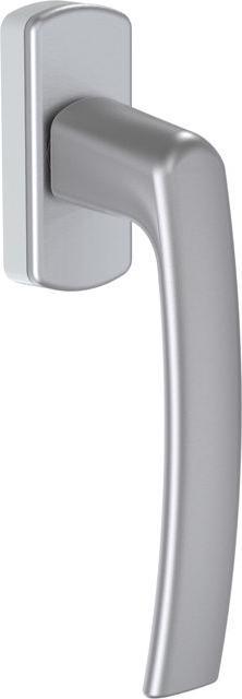 Maco Poignée de fenêtre HARMONY, came 12 mm, VK 7x32 mm, alu argent anodisé