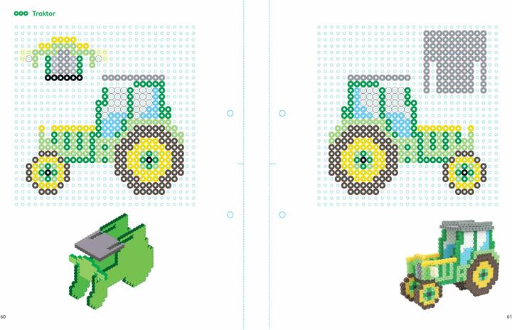 Immagine prodotto Il mio coloratissimo libro di modelli di perline da stirare Motivi 3D