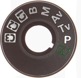 Actual product image Canon Cap, Mode Dial