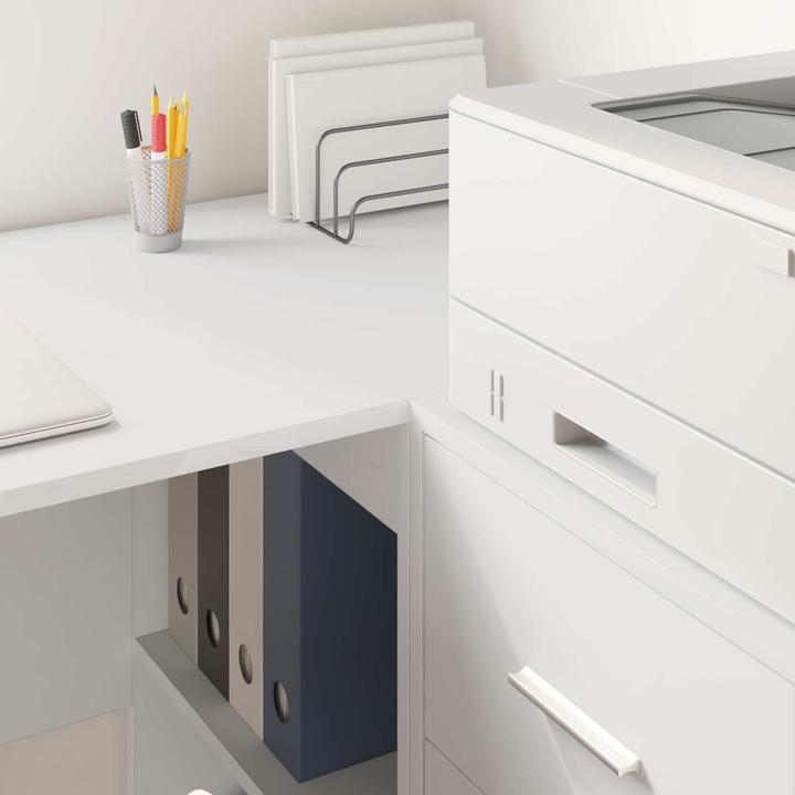 Image du produit vidaXL Eck-Schreibtisch (88 x 102 x 75 cm)