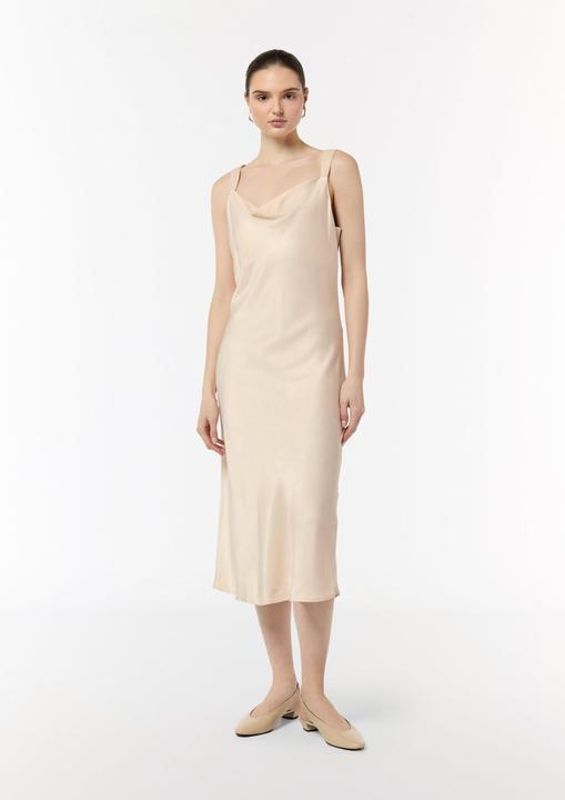 Immagine prodotto Comma Kleid Satinkleid mit Wasserfall-Ausschnitt (42)