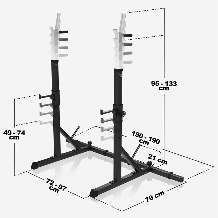 Produktbild Gorilla Sports Multi Squat Rack