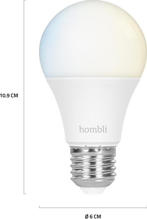 Produktbild Hombli Smart (E27, 9 W, 800 lm, 2 x, F)