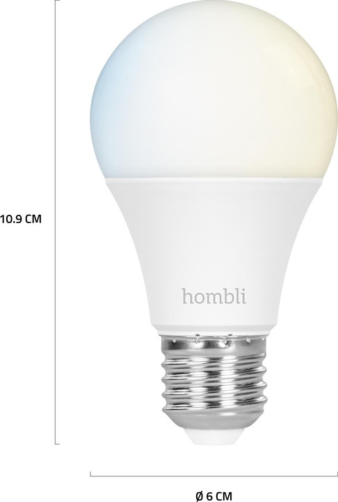 Immagine prodotto Hombli Smart (E27, 9 W, 800 lm, 2 x, F)
