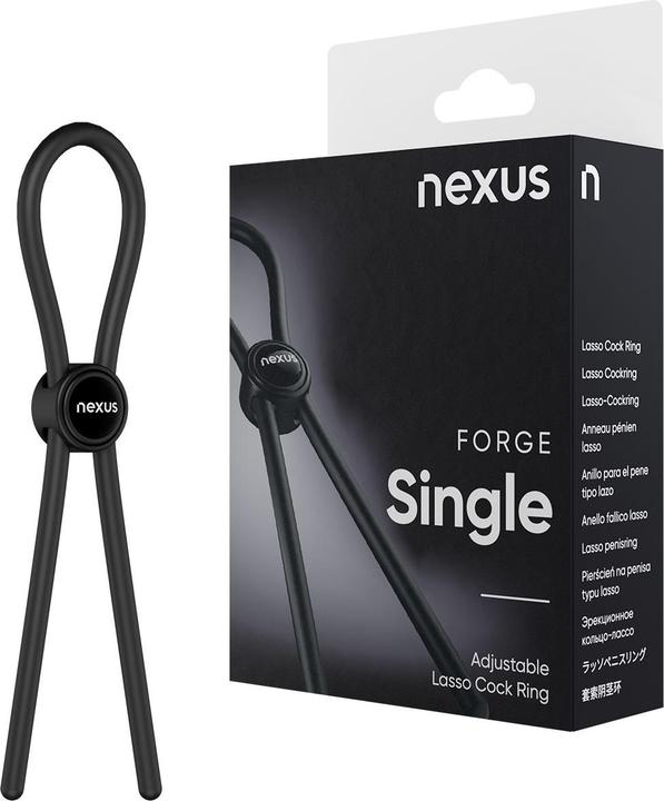 Productafbeelding Nexus Forge Verstellbarer Penisring Schwarz (4 cm)