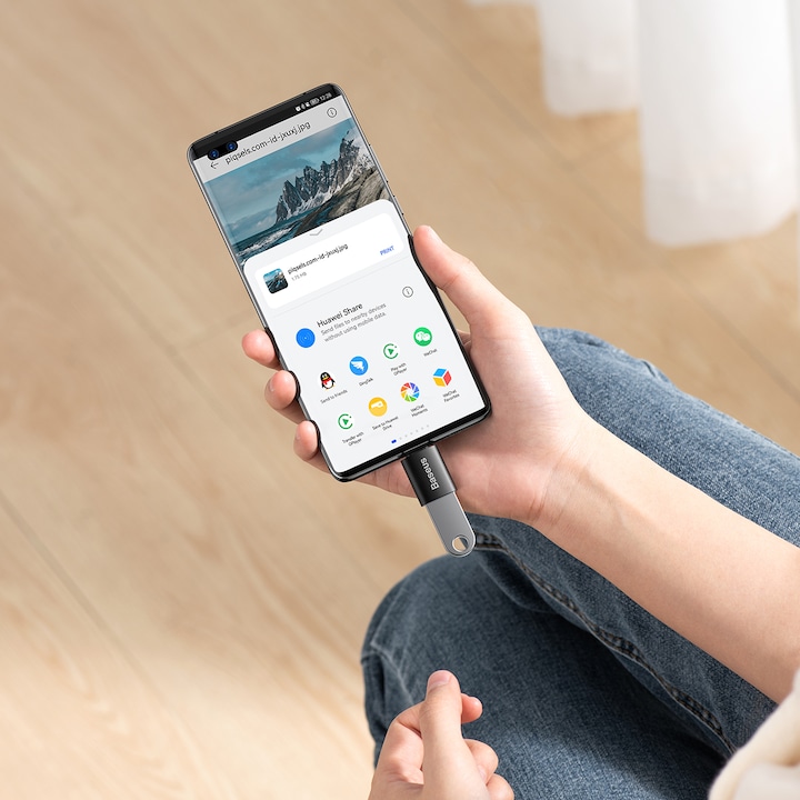 Image du produit Baseus USB Typ-C zu (USB-A, USB Type C)