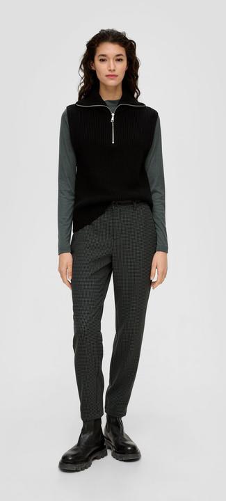 Immagine prodotto s.Oliver Hose Regular: Hose mit Hahnentritt-Muster (46)