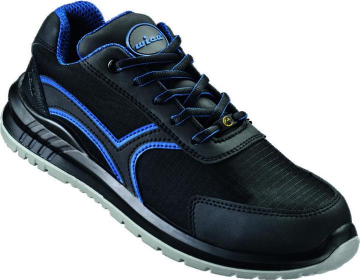Feldtmann WICA Halbschuh GOEHREN NUOVO Schwarz/blau, S1P SR ESD Gr. 38