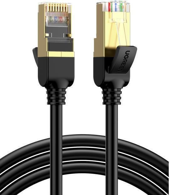 Actual product image Ugreen Ethernet RJ45 flat network cable Cat.7 STP 15m (STP, CAT7, 15 m)