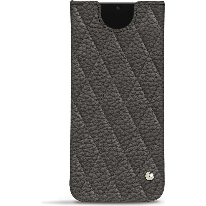 Noreve Lederschutzhülle (Samsung Galaxy S22), Smartphone Hülle, Grau