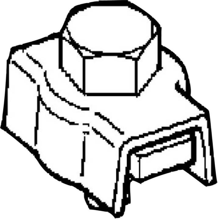 Actual product image TE Sensors Rope Pull Cable Grip, Single, 3-5mm