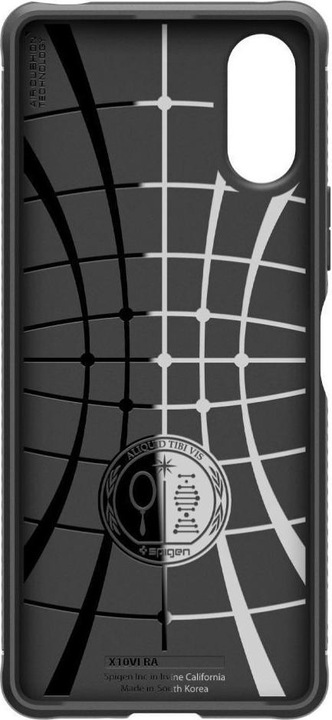 Produktbild Spigen Rugged Armor Hülle für Sony Xperia 10 VI – mattschwarz (Sony Xperia 10 VI)