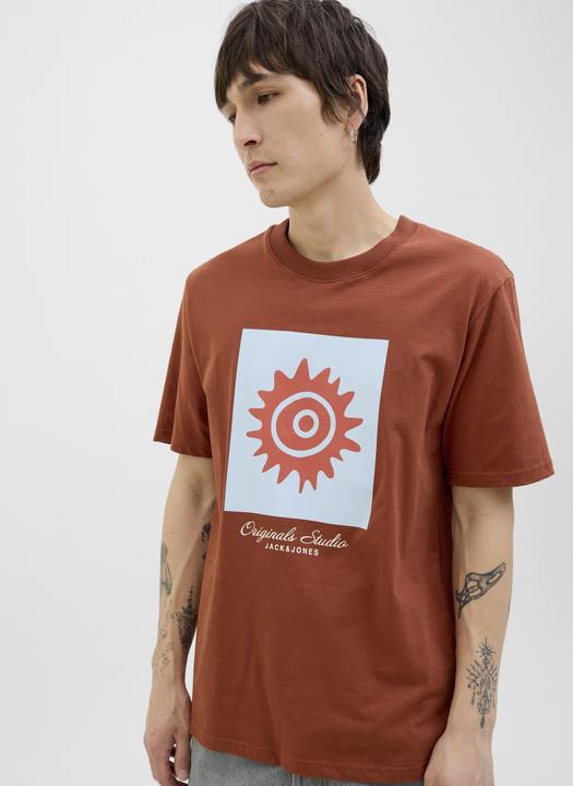 Actual product image Jack & Jones Gedruckt Rundhalsausschnitt T-shirt T-shirt (L)