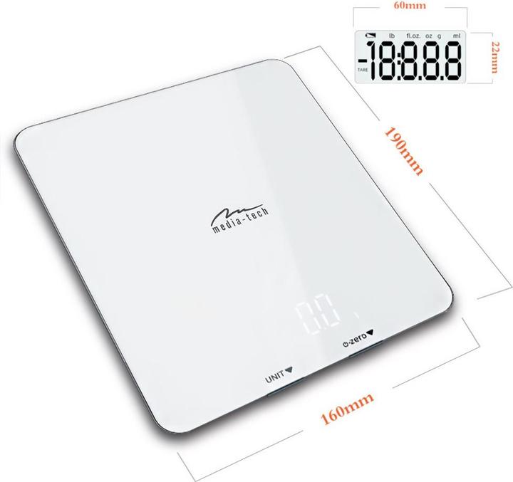 Actual product image Media-Tech SMART DIET SCALE MR5544