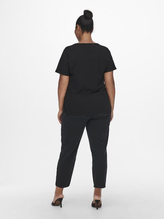 Actual product image Only Regular fit Round neck Folded cuffs T-shirt T-shirt (XL)