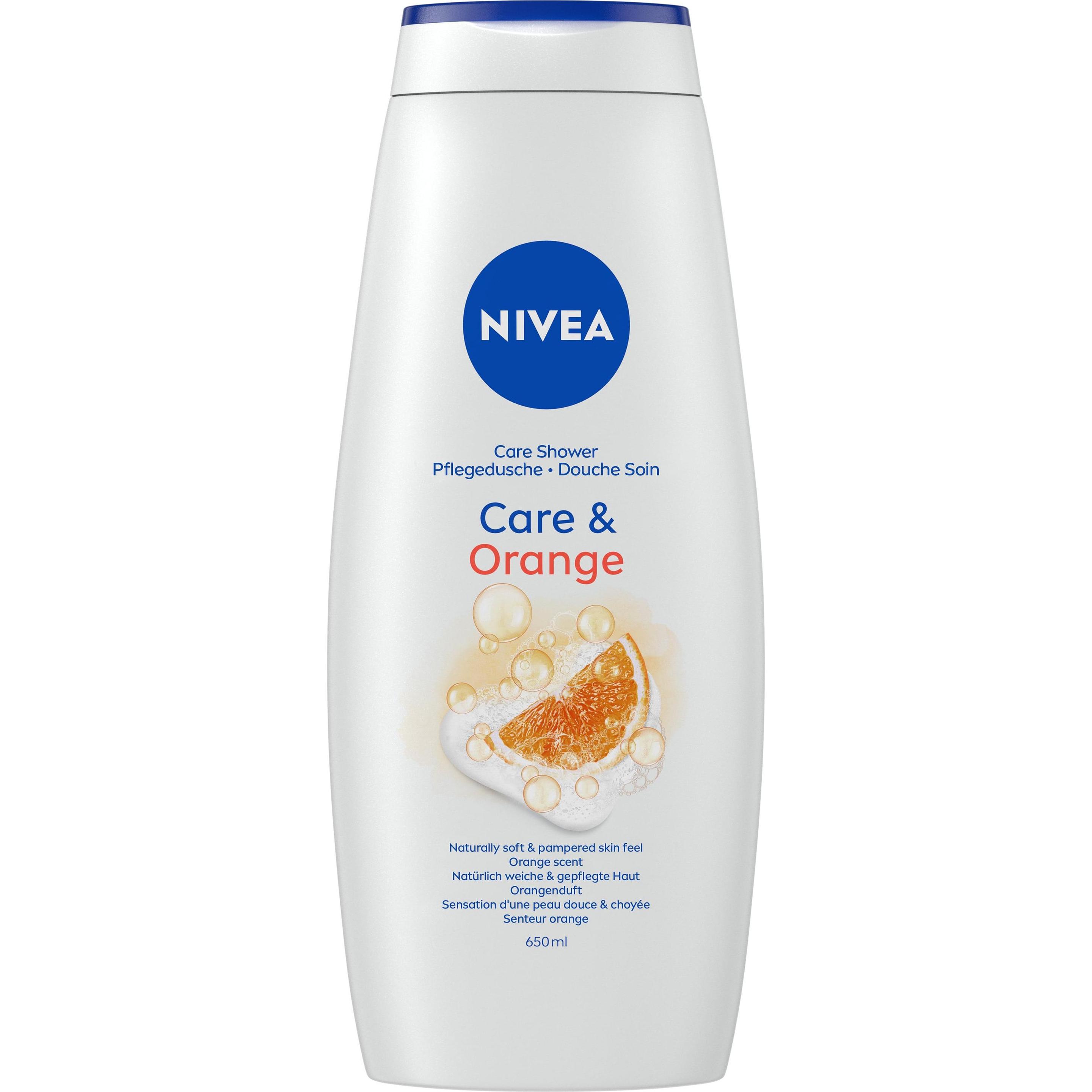 NIVEA, Duschmittel, Care & Orange (650 ml)