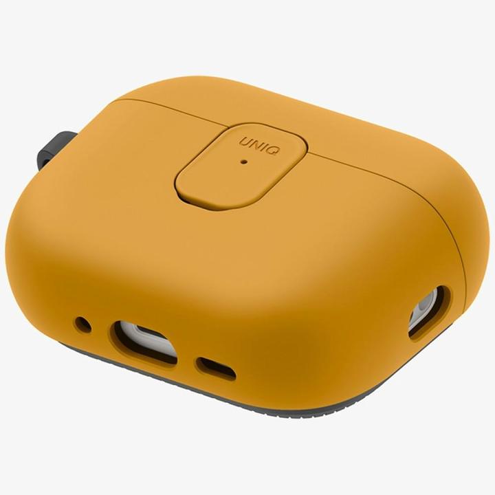 Image du produit Uniq Case Clyde for AirPods Pro 3 gen yellow-grey (Manchon pour casque d'écoute)