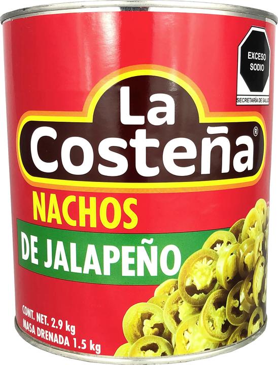 La Costeña Chile jalapeños nachos (2900 g)