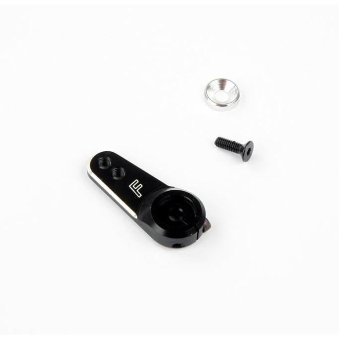 Robitronic aluminium servo arm 25 zähne (leicht) schwarz