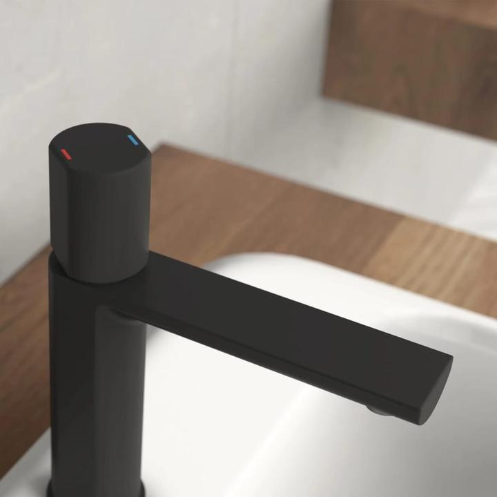 Immagine prodotto Schütte Rubinetto da bagno NEW YORK Miscelatore per lavabo Nero opaco Miscelatore monocomando 33616