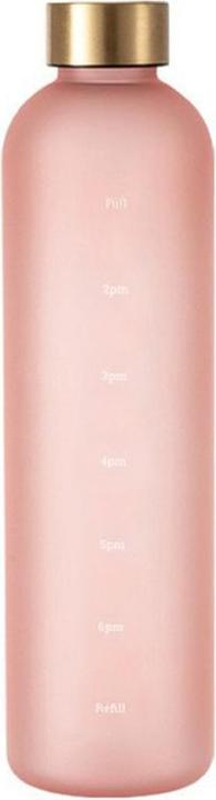 ASMI Bouteille d'eau de 1 litre avec marqueurs de temps (1 l)