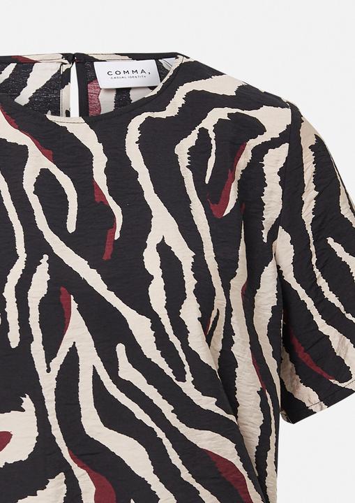 Immagine prodotto Comma Bluse Strukturierte Bluse mit Tunnelzug (40)