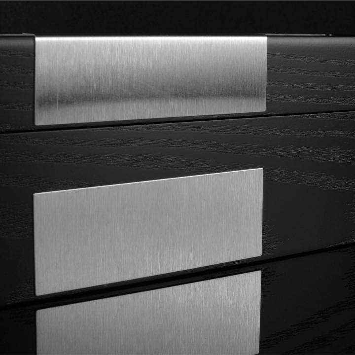 Produktbild Heisse & Söhne Uhrenbox Monteray 10 Esche - Schwarz Seidenmatt
