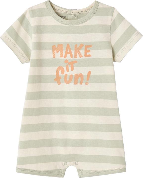 Actual product image Vertbaudet Bio-Kollektion: Baby Kurzoverall BASIC (104)