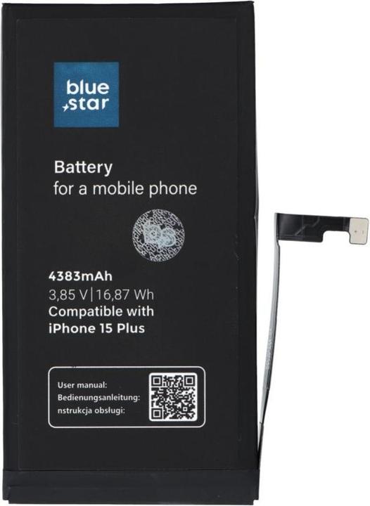 BlueStar Battery Blue Star BLUE STAR HQ battery for IPHONE 15 Plus 4383 mAh