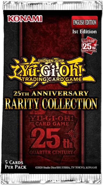 Actual product image Yu-Gi-Oh ! 25th Rarity Collection (English, Booster display)