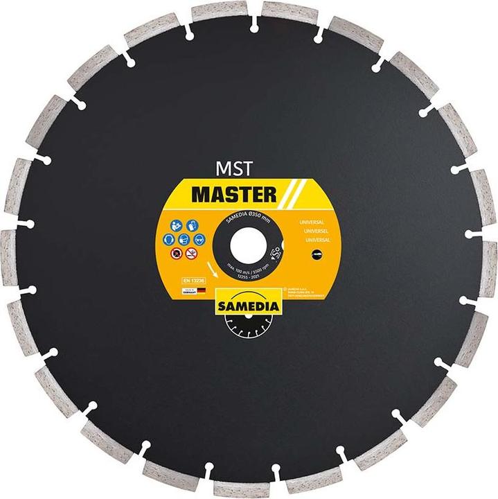 Samedia Diamond saw blade MST D.400mm Bohr.20mm lasergeschweisst 11mm