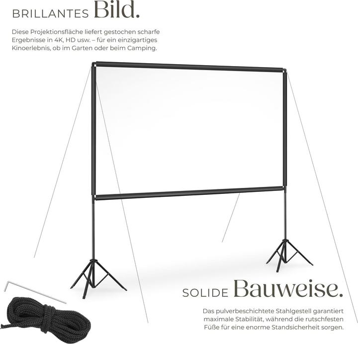 Image du produit tectake Cinema (101", 16:9)