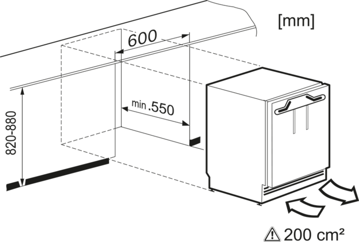 Actual product image Miele F 31202 Ui-1 (Installation, 95 l)